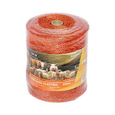 Rola fir portocaliu maro Ø 3 mm insertie metalica 5x0.2mm ss rezistenta 4.5 ohm m 500m gard electric thor 87th622 – 3mm – 500m – imagine 1